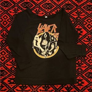 Slayer Vintage 84’ Tour 3/4 length Sweatshirt